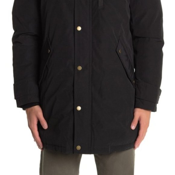 PENDLETON Bryce Raccoon Fur Trim Hooded Jacket